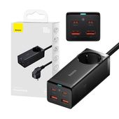 Ładowarka sieciowa / listwa zasilająca Baseus GaN3 Pro 2x USB + 2xUSB-C +