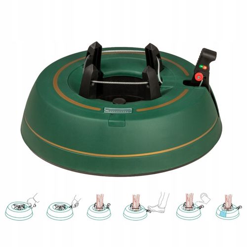 STOJAK CHOINKOWY KAMAI PODSTAWKA NA CHOINKĘ 2M + GRATIS 100 LAMPEK LED na Arena.pl