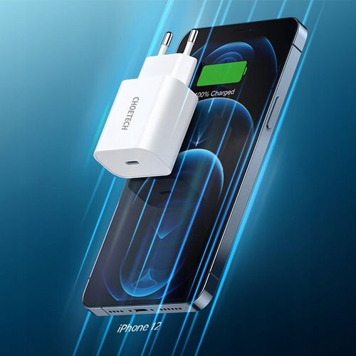 Ładowarka sieciowa Choetech USB-C 20W PD 3A Q5004 na Arena.pl