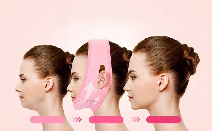 OPASKA LIFTINGUJĄCA MODELUJĄCA DO TWARZY POPRAWIAJĄCA OWAL PODBRÓDEK zdjęcie 15