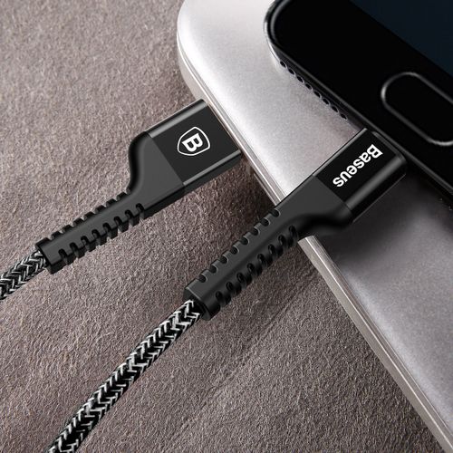 Kabel USB Type-C Baseus Anti-break 2A 150cm czarny na Arena.pl