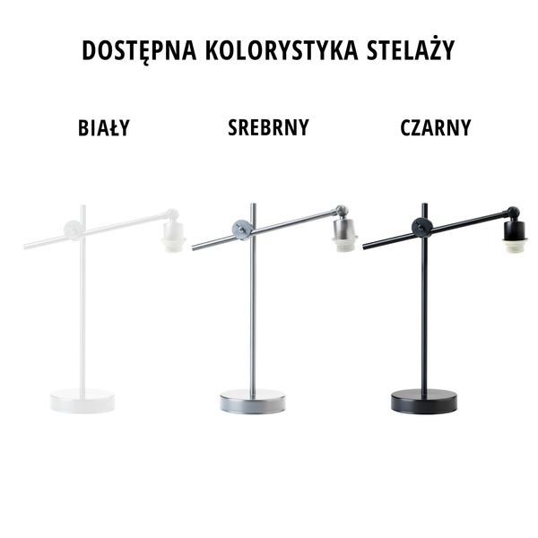 Lampka stołowa z regulacją kąta padania światła MALI zdjęcie 21