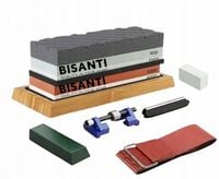 Ostrzałka Do Ostrzenia Noży Kamień Wodny 11w1 DUŻY ZESTAW OSEŁKA 400 - 8000