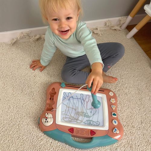 WOOPIE Znikopis Interaktywna Tablica Magnetyczna Tablet Graficzny Muzyka Swiatło Pomarańczowy na Arena.pl