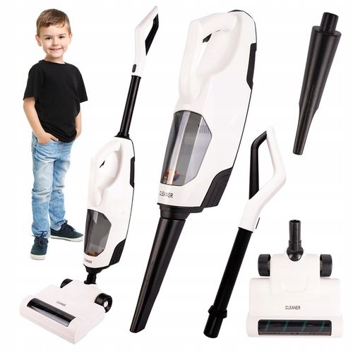 ODKURZACZ PIONOWY DLA DZIECI BEZPRZEWODOWY Z FUNKCJĄ SSANIA Z DŹWIĘKIEM 2w1 na Arena.pl