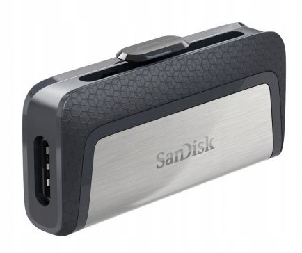 Pendrive pamięć SanDisk 256GB Ultra Dual Drive do telefonu USB i USB-C na Arena.pl