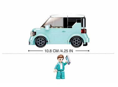 KLOCKI SLUBAN dla dziewczynek Samochód z balonami 236 - B1087 na Arena.pl