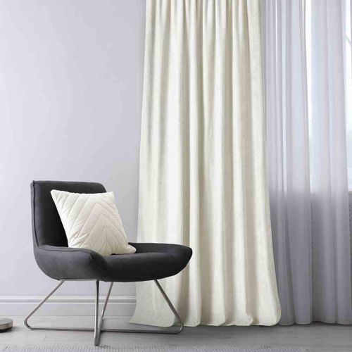 CURT/HOM/MILANA/CHENILLE/PLEAT/D/50/CREAM/280x225 na Arena.pl