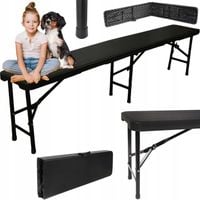 ŁAWKA CATERINGOWA składana rozkładana OGRODOWA walizka BANKIETOWA