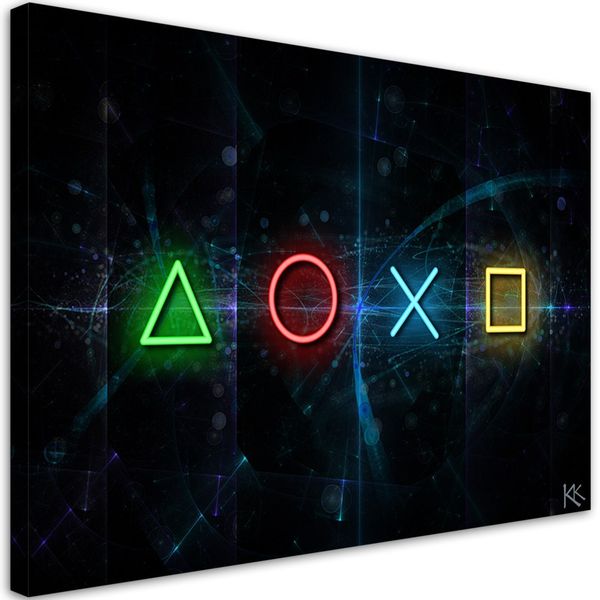 Emaga Obraz na płótnie, Przyciski do kontrolera - 100x70 zdjęcie 1