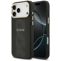 etui guess 4g stripe magsafe na iphone 17 pro max - czarne