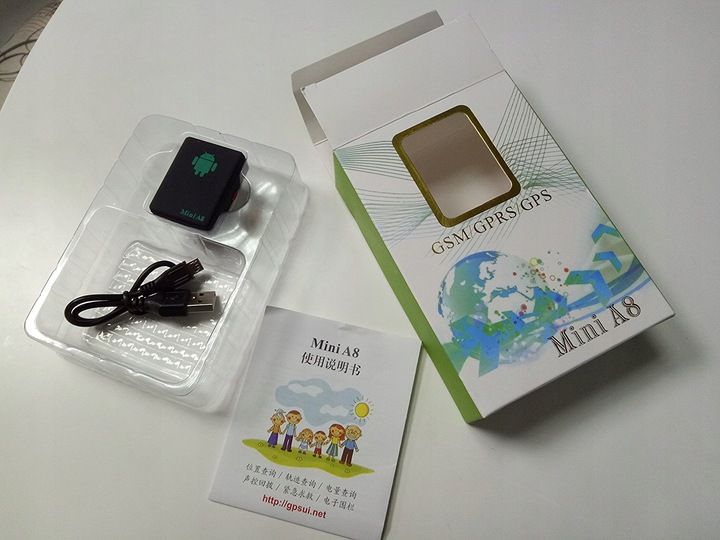 Mini LOKALIZATOR A8 Podsłuch GSM SIM zdjęcie 2