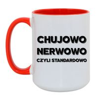 Duży Biało-Czerwony 450 ml
