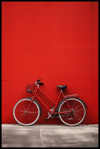 Plakat 61x91,5cm Czerwony Rower na Arena.pl