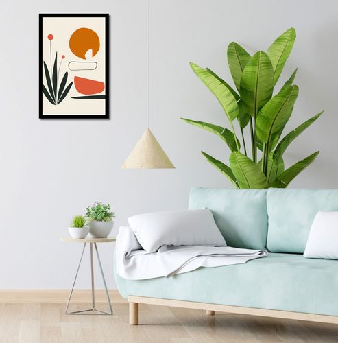 Plakat 40x60cm Abstrakcyjny Zen na Arena.pl