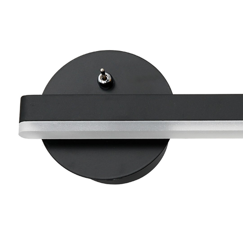 Kinkiet SYDNEY 6W LED BLACK prawy na Arena.pl