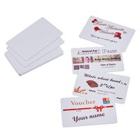 Wizytówki Plastikowe Karty PVC 85x54mm do Colop E-mark, 50szt.