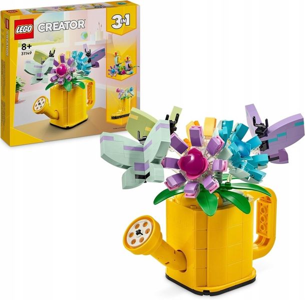 LEGO CREATOR 31149 KWIATY W KONEWCE KWIATKI KONEWKA DONICZKA Z KWIATAMI 3W1 zdjęcie 7