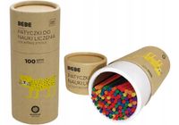 PATYCZKI DREWNIANE DO NAUKI x100 BB KIDS 1212