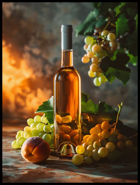 Plakat 60x80cm Bursztynowe Wino zdjęcie 2
