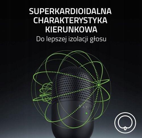 Mikrofon Razer Seiren V3 Mini czarny na Arena.pl