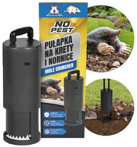 PUŁAPKA ŁAPKA KRETOŁAP CHWYTACZ NA KRETY NORNICE SZCZURY NO PEST (2 na Arena.pl