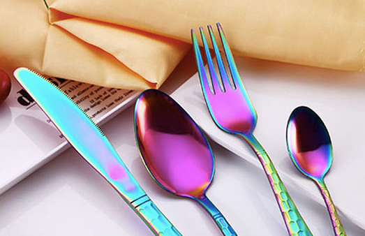 Sztućce - NEW DESIGN -24 Szt - MIEDZ - HIT zdjęcie 2