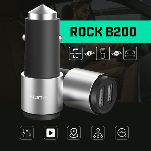 ROCK Ładowarka Samochodowa Transmiter BLUETOOTH FM na Arena.pl