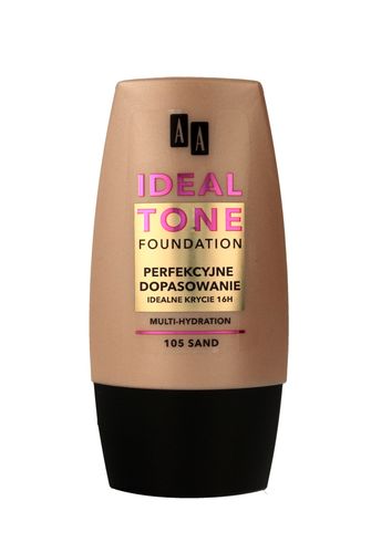 AA Make Up Ideal Tone Podkład "Perfekcyjne Dopasowanie" nr 105 sand  30ml na Arena.pl