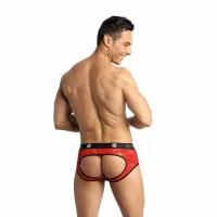 anais men jock bikini l czerwony - koronka, odkryte plecy, rozmiar l