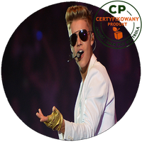 Opłatek na tort Justin Bieber - dla fana