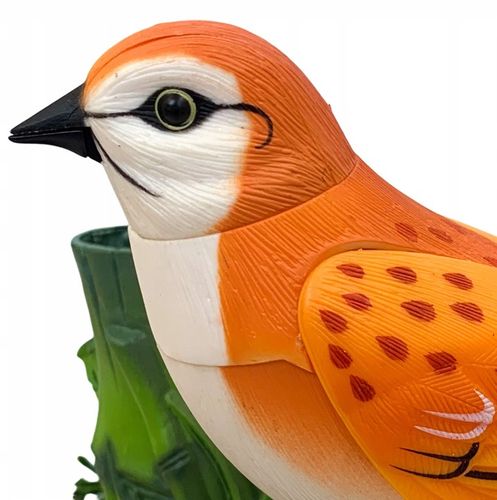 Ruchome ptaszki śpiewające pojemnik na biurko przybory figurka interakrywna na Arena.pl