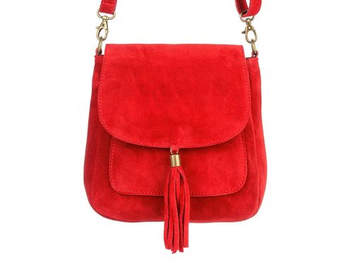 Torebka skórzana Damska Zamszowa Listonoszka retro X40 na Arena.pl