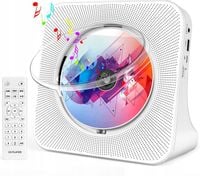 PULPIT ODTWARZACZ CD BLUETOOTH WBUDOWANE GŁOŚNIKI HI-FI + PILOT