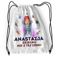 Plecak Sportowy Szkolny Anastazji Córki Dziecka Z Nadrukiem Ze Zdjęciem