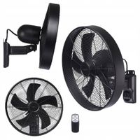 Wentylator ścienny 40cm OSCYLACJA timer PILOT 3 prędkości Sygonix