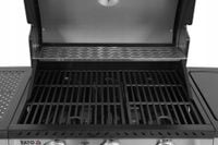 GRILL GAZOWY OGRODOWY 3+1 YATO 11,2 KW STAL NIERDZEWNA ŻELIWNY RUSZT
