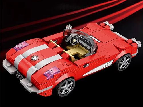 ZESTAW KLOCKI RO AUTO CZERWONE DLA DZIECI na Arena.pl