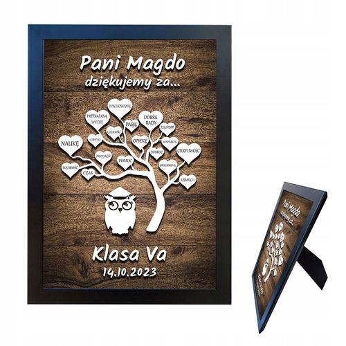 PODZIĘKOWANIE DLA NAUCZYCIELA PREZENT na Dzień Nauczyciela dla na Arena.pl