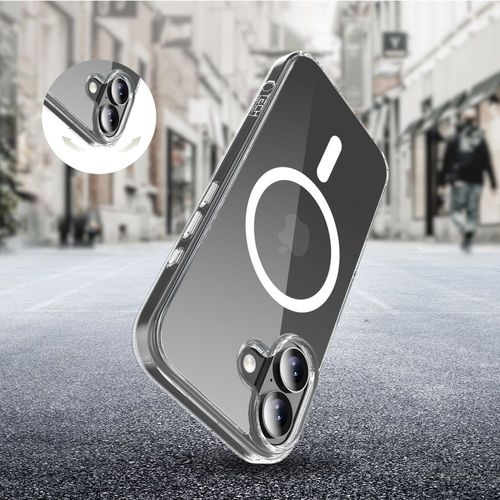 tech-protect flexair hybrid cc magsafe iphone 17 clear na Arena.pl