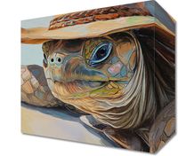 Obraz 20x20cm Żółwi Kapelusznik