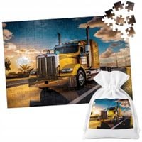 PUZZLE TRADYCYJNE - TIR CIĘŻARÓWKA TRANSPORT SPEDYCJA - 110 el