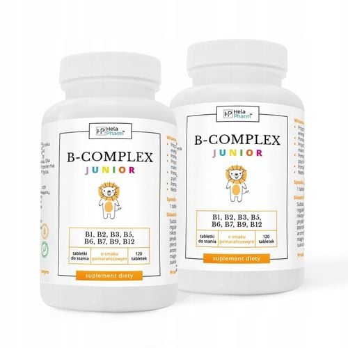Witamina B Complex dla dzieci do ssania 120 tabletki na Arena.pl