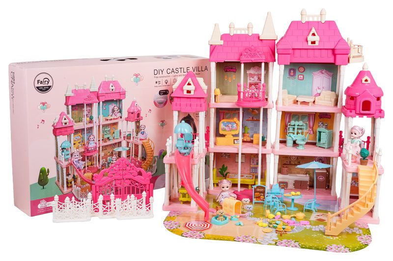 Mega Domek Dla Lalek + Akcesoria zdjęcie 3