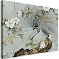 Emaga Obraz na płótnie, Ptak na gałęzi - 120x80