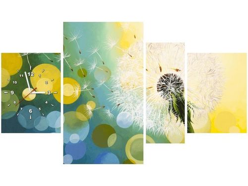 70CM 120CM OBRAZ 4 ELEM DMUCHAWIEC SŁOŃCU ŚCIENNY na Arena.pl