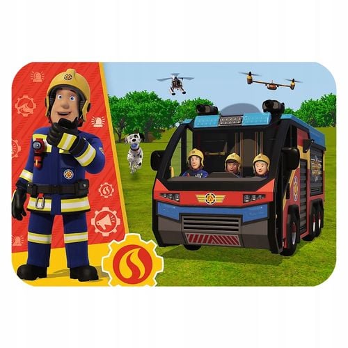 Puzzle drewniane 24 elementy Niesamowity Strażak TREFL +3 na Arena.pl