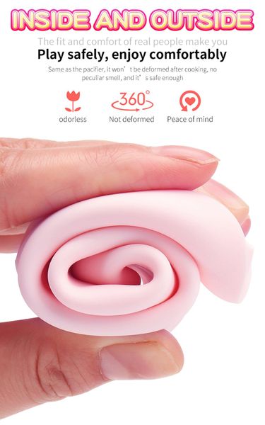 Wibrator-Silicone Vibrator USB 7 Function and Thrusting Function zdjęcie 14