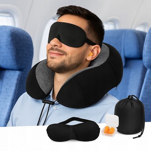 PODUSZKA PODRÓŻNA TURYSTYCZNA ROGAL DO SAMOLOTU + OPASKA + ZATYCZKI na Arena.pl