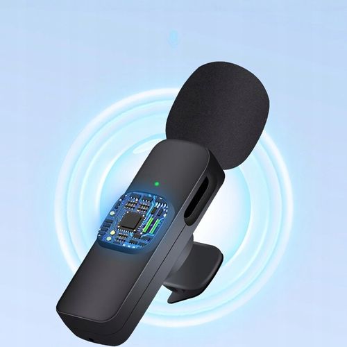 ZESTAW 2x MIKROFON KRAWATOWY BEZPRZEWODOWY USB C NA KLIPS USBC 2 MIKROFONY na Arena.pl